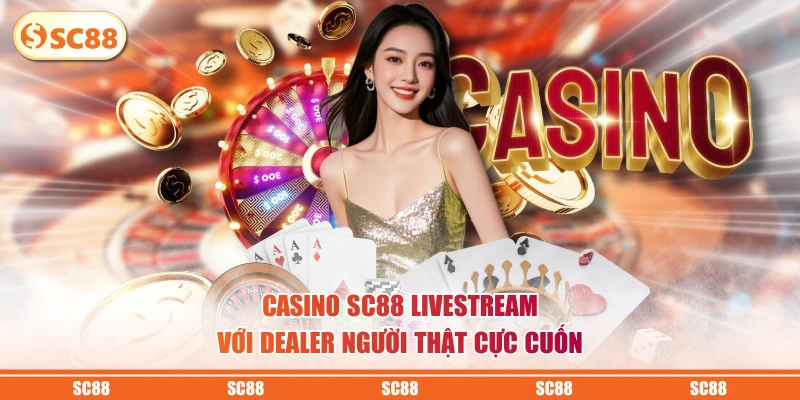 SC88 14 Casino SC88 livestream với dealer người thật cực cuốn